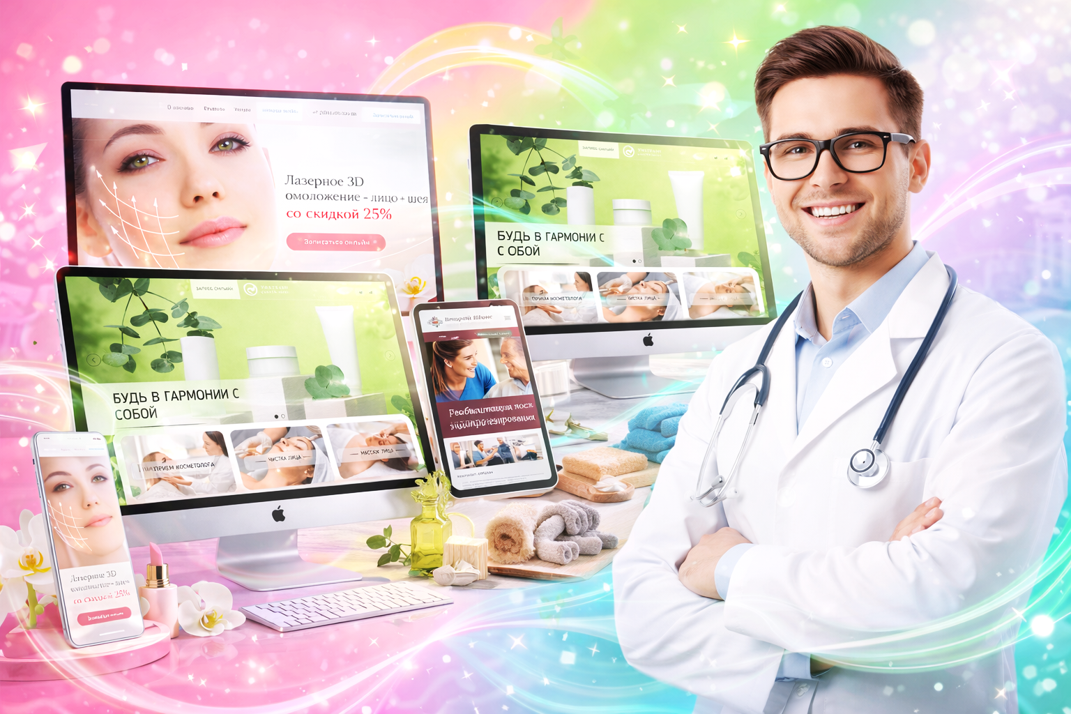 Лучшие сайты для клиник в 2026 году: самые привлекательные медицинские веб-дизайны